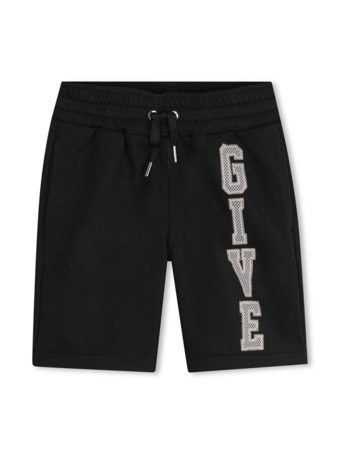 

Детские шорты с вышитым логотипом Givenchy Givenchy Kids, черный
