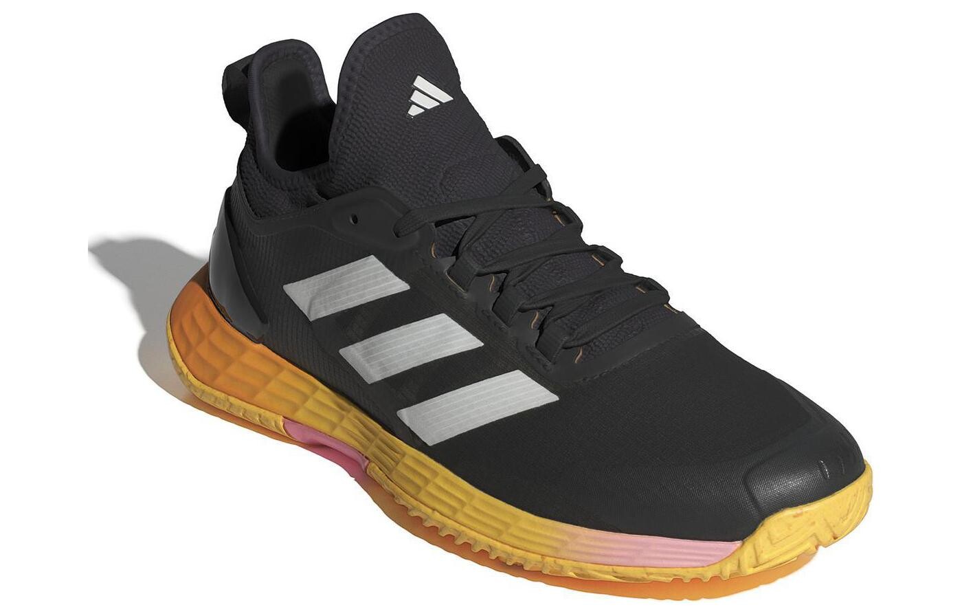 Кроссовки adidas Adizero Ubersonic 4.1 Aurora Black Zero Metalic Spark, цвет Aurora Black/Zero Metal/Spark — фото 3