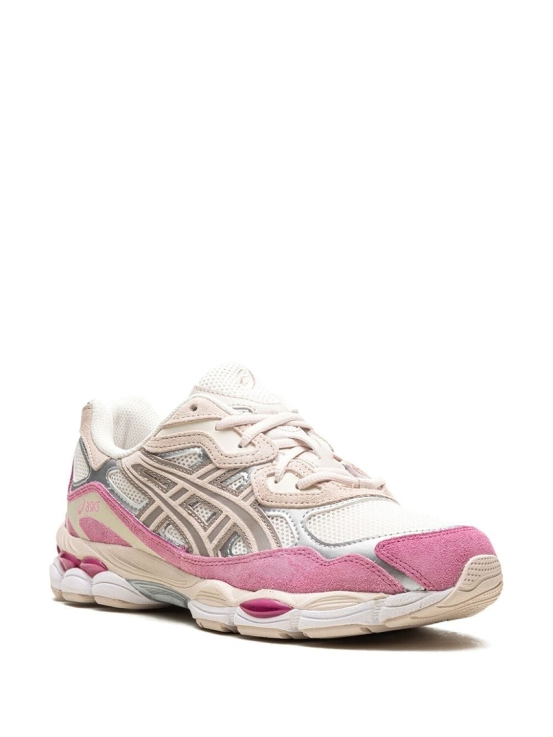 ASICS кроссовки Gel-NYC "Cream/Mineral Beige/Pink", нейтральный цвет — фото 2
