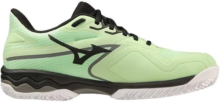 Мужские кроссовки для падлбола Mizuno Wave Exceed Light 2 CC, белый/черный/зеленый