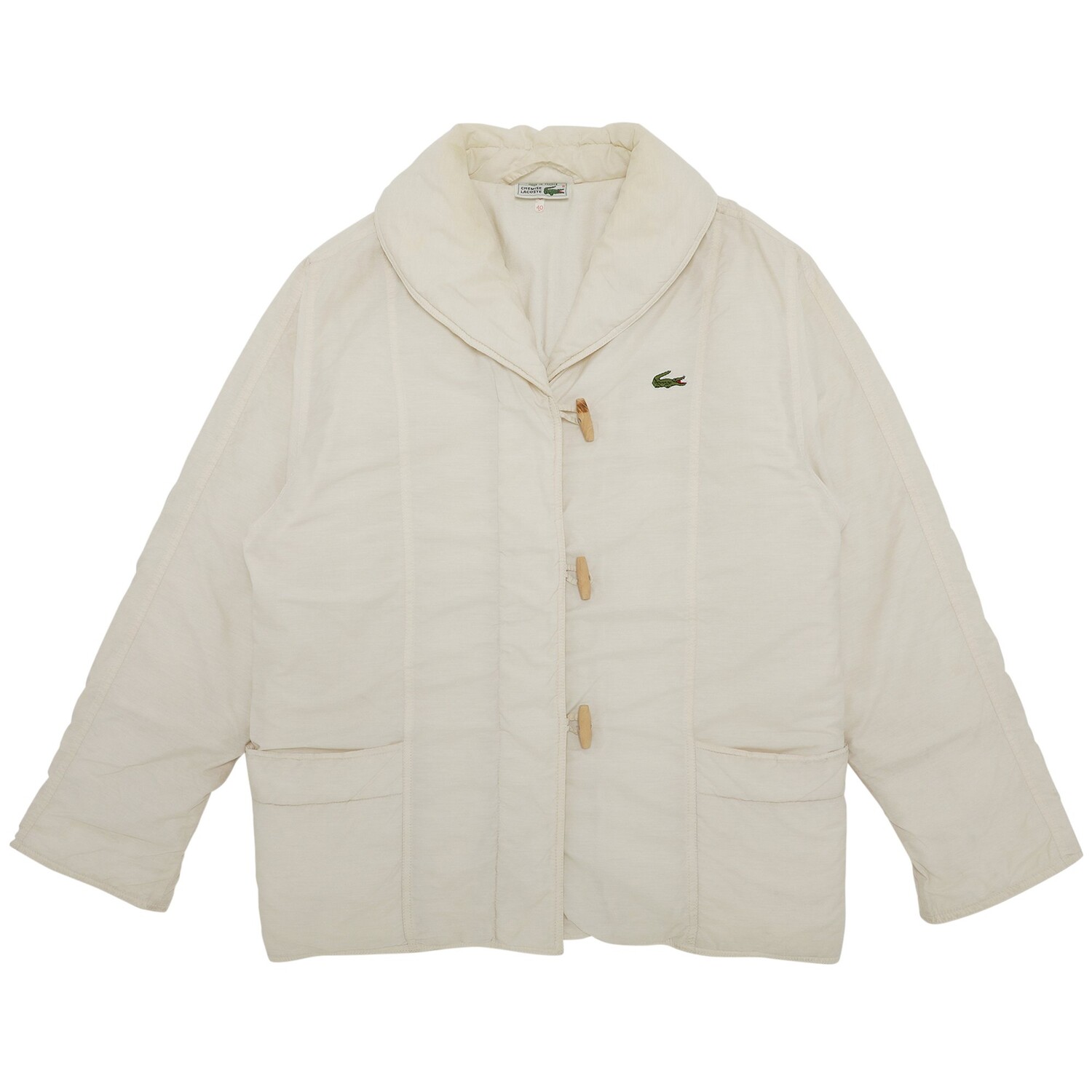 

Пуховик Lacoste Toggle Белый