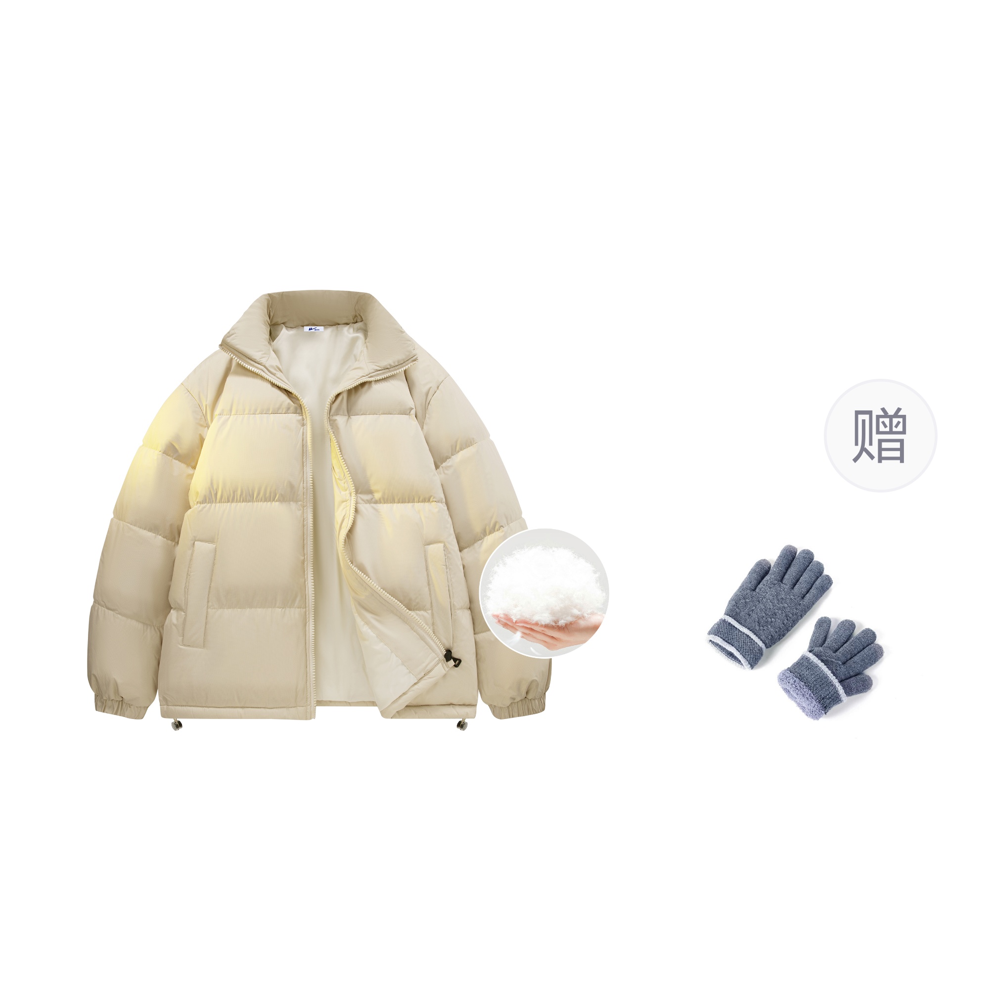 

WARRIOR Пуховик унисекс, Khaki