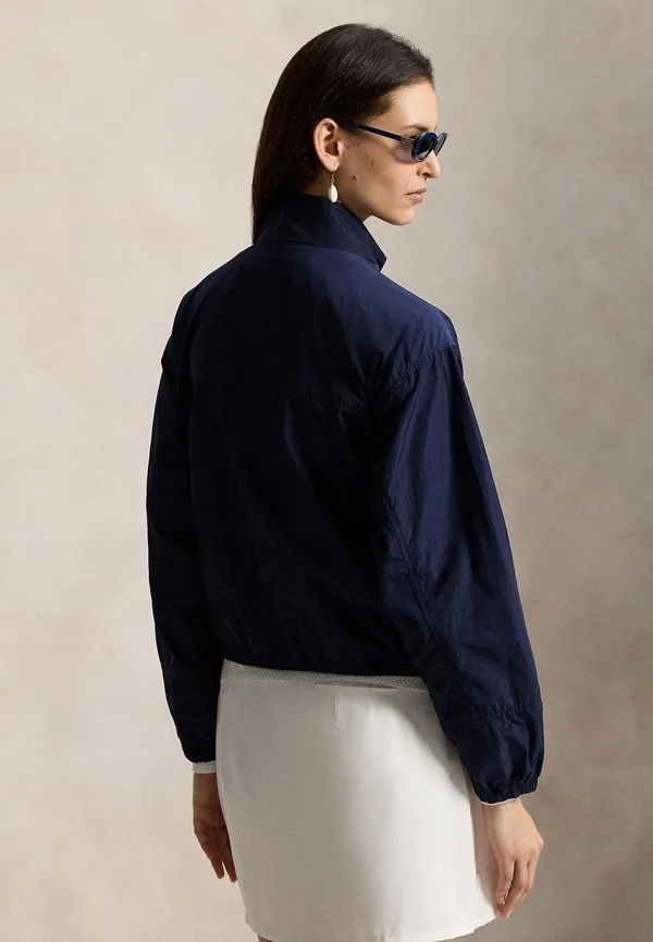 Летняя ветровка с высоким воротником и застежкой-молнией Polo Ralph Lauren, Refined Navy — фото 3