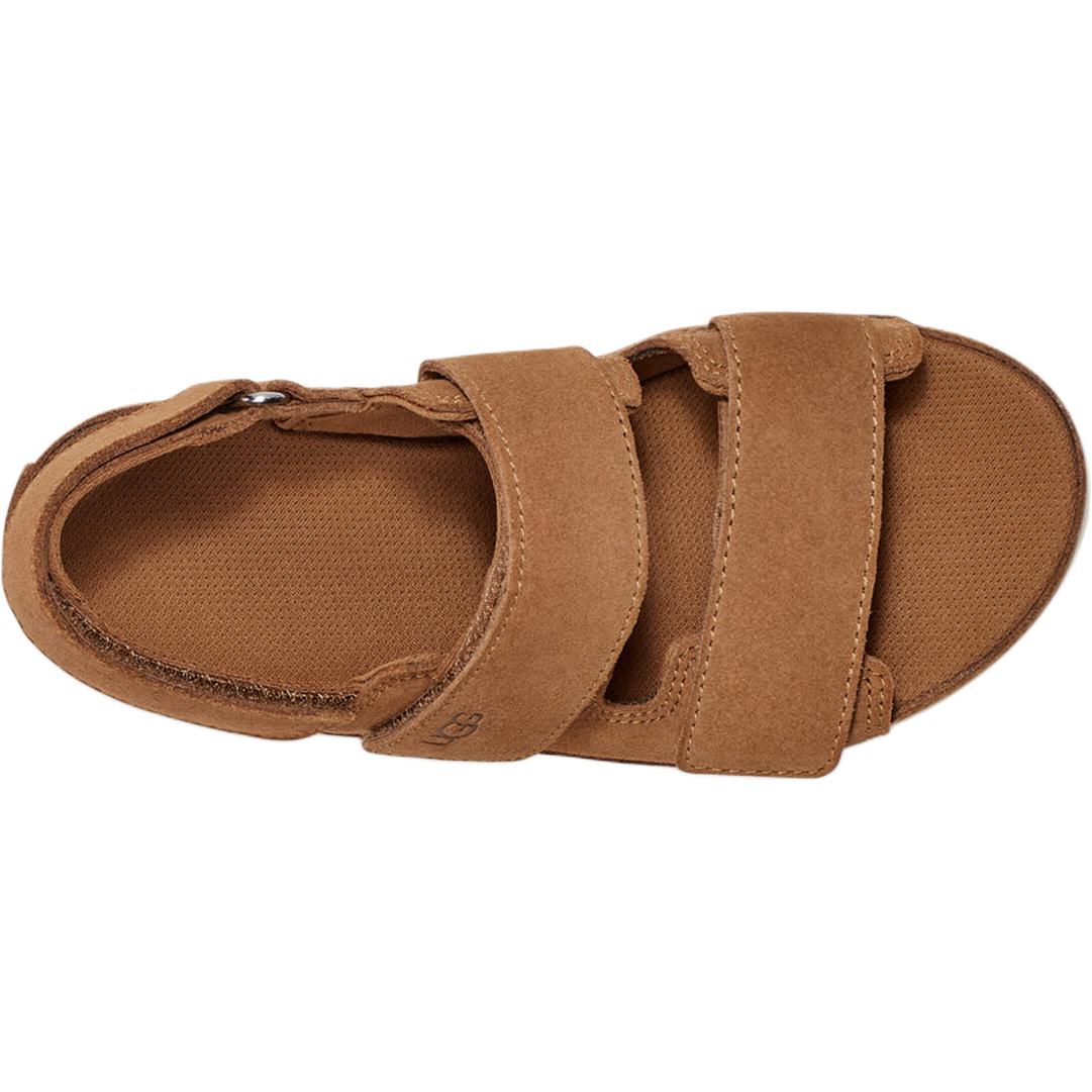 Детские сандалии с низким верхом, устойчивые к истиранию, для подростков UGG, коричневый — фото 3
