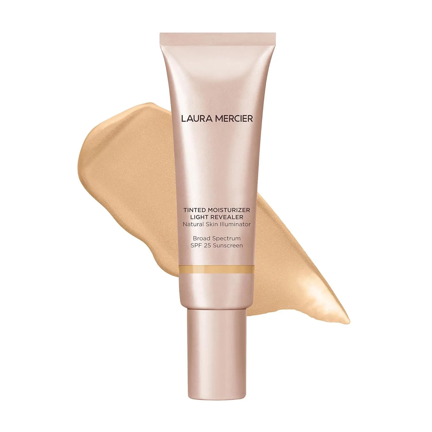 Увлажняющий тонирующий крем Laura Mercier Light Revealer Natural Skin Illuminator с SPF 25: увлажнение на весь день, ультралегкое покрытие, сияющий и лучистый финиш, тон кожи., 2W1 Natural - light warm (06)