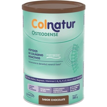 

Colnatur Osteodense Коллагеновые пептиды со вкусом шоколада, 285 г, обогащенный порошок, Laboratorios Ordesa
