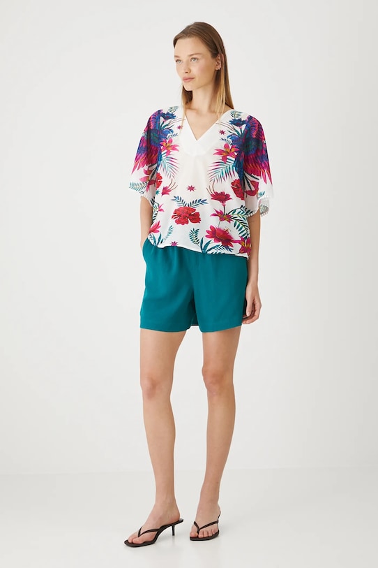 

Хлопковая блузка Medicine, белый