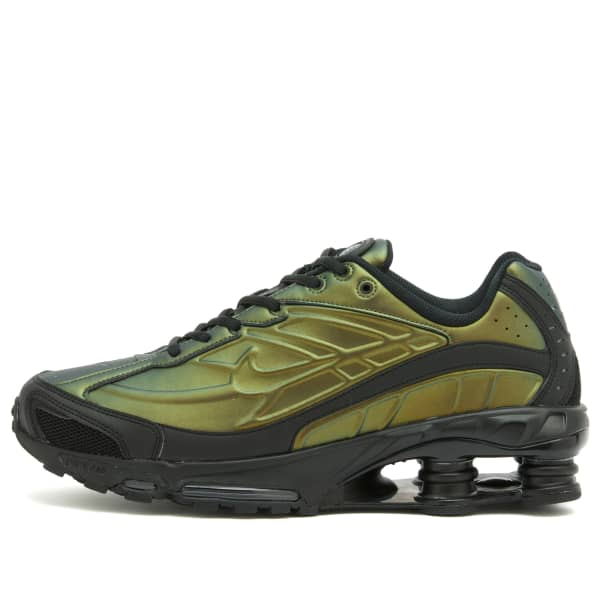 

Кроссовки Shox ride 2 Nike, черный, оливковый & серебро