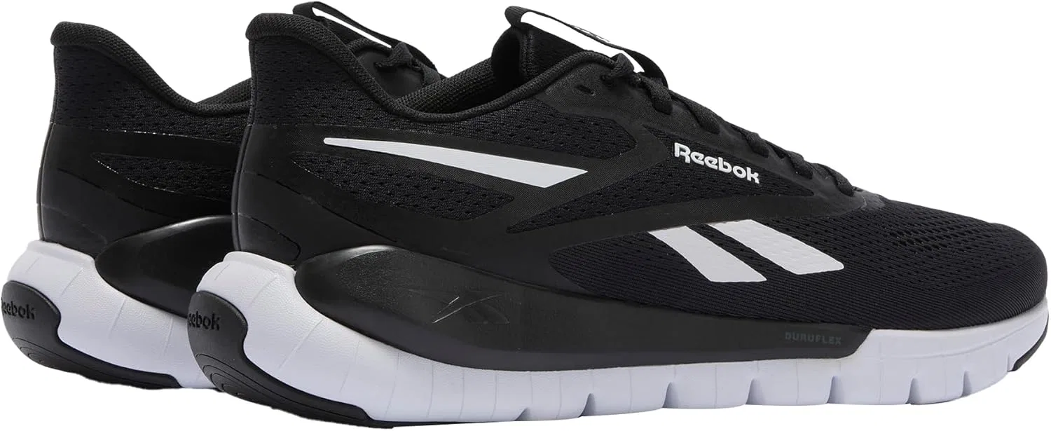 Кроссовки Reebok Unisex Flex Trainer, Black Grey 6 — фото 3