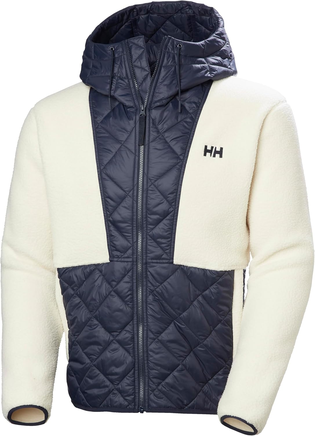 

Helly-Hansen Stowe Hooded Hybrid Jacket - мужская универсальная куртка для активного отдыха с дышащим утеплителем и водоотталкивающей тканью Helly Hansen, 597 Navy