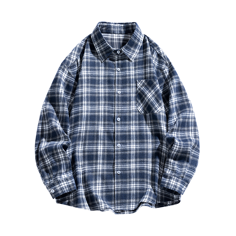 

JEEP SPIRIT Мужская рубашка темно-синего цвета