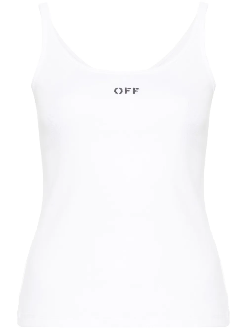 

Топ Off Stamp без рукавов OFF-WHITE, белый