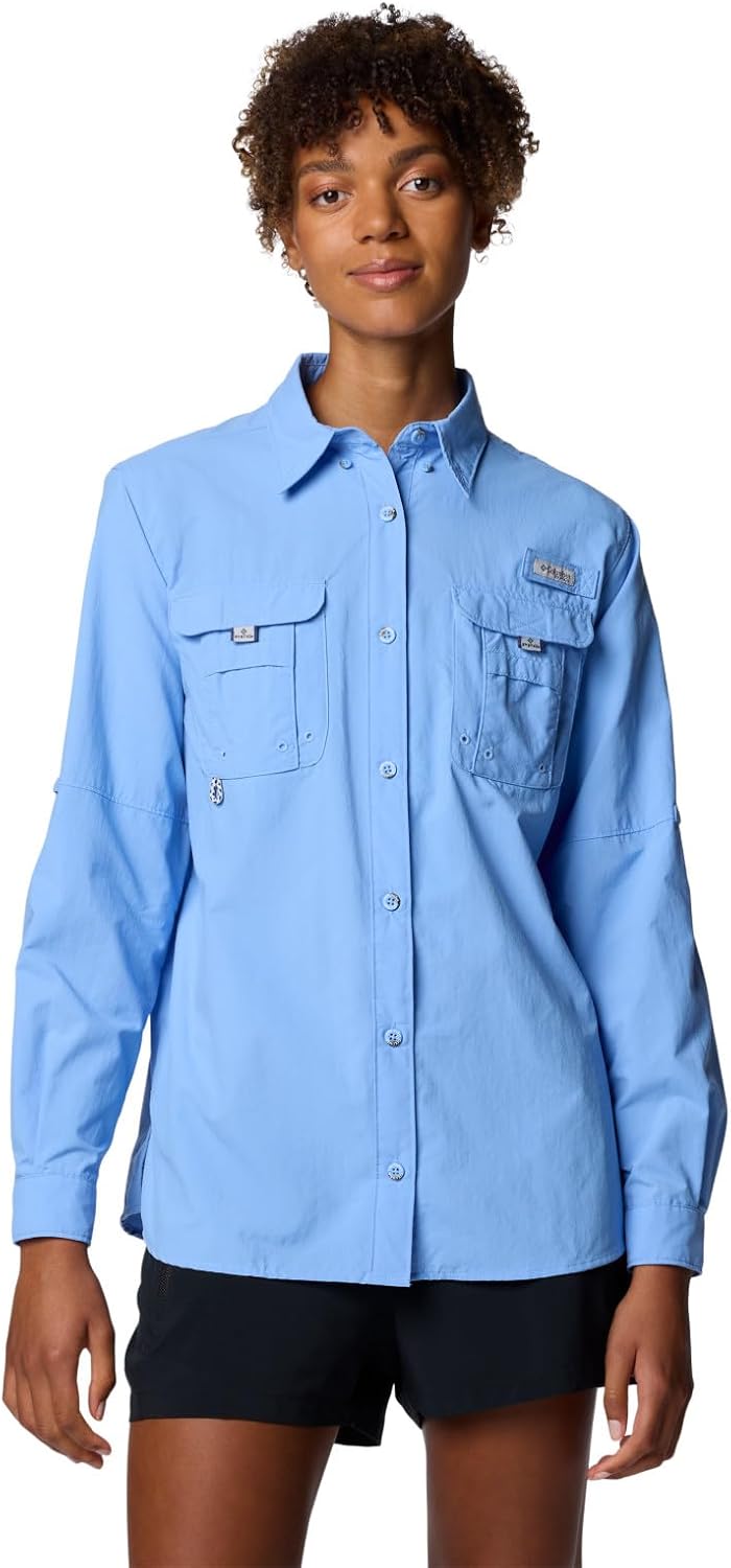 

Женская рубашка Columbia Bahama II с длинным рукавом, White Cap
