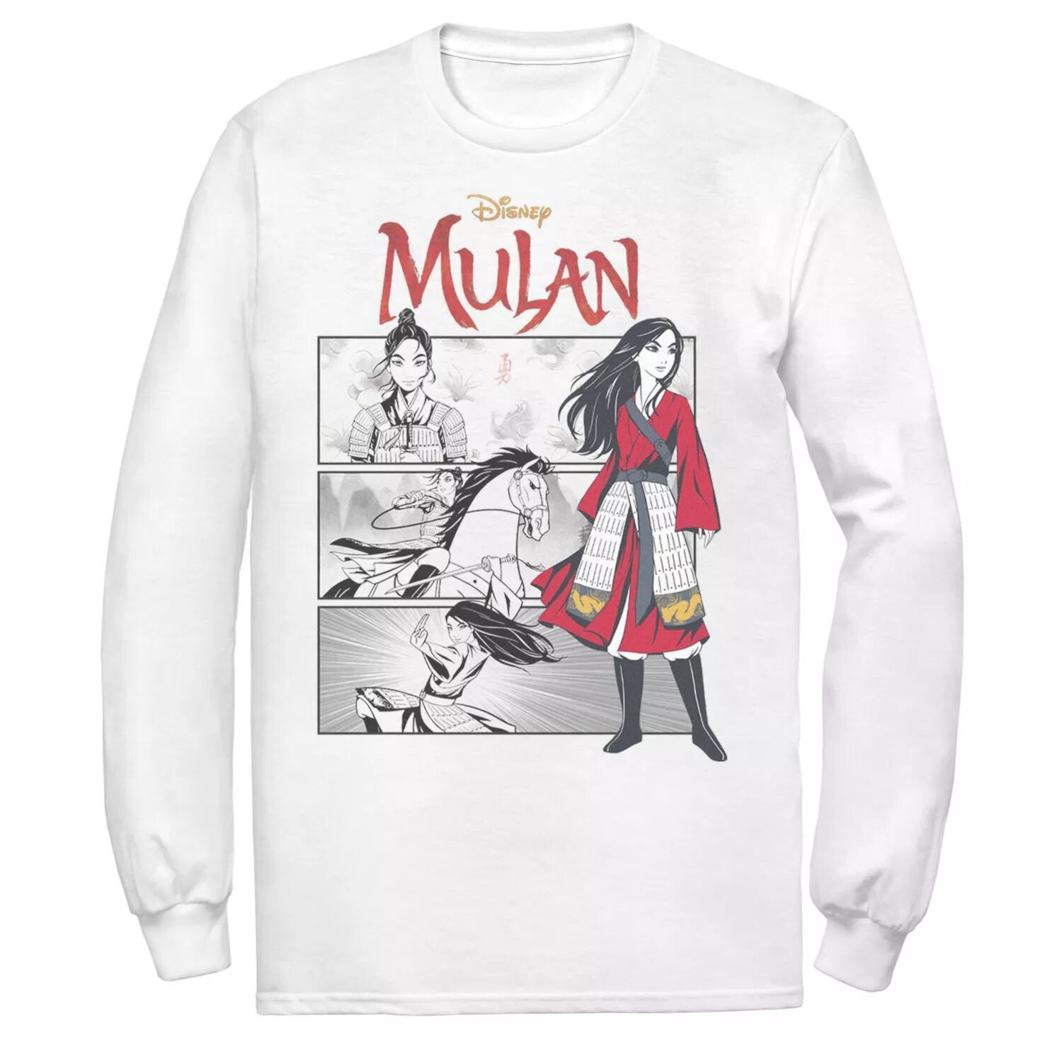 

Мужская футболка с вставками из комиксов Disney Mulan