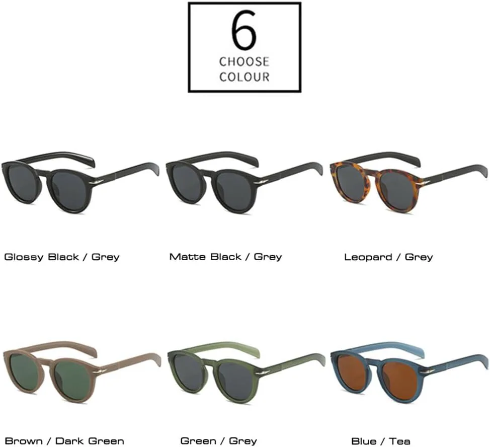 

Солнцезащитные очки UV400 с круглыми заклепками в стиле панк для женщин и мужчин, для бега и занятий спортом на открытом воздухе UYPTK, Glossy Black Grey