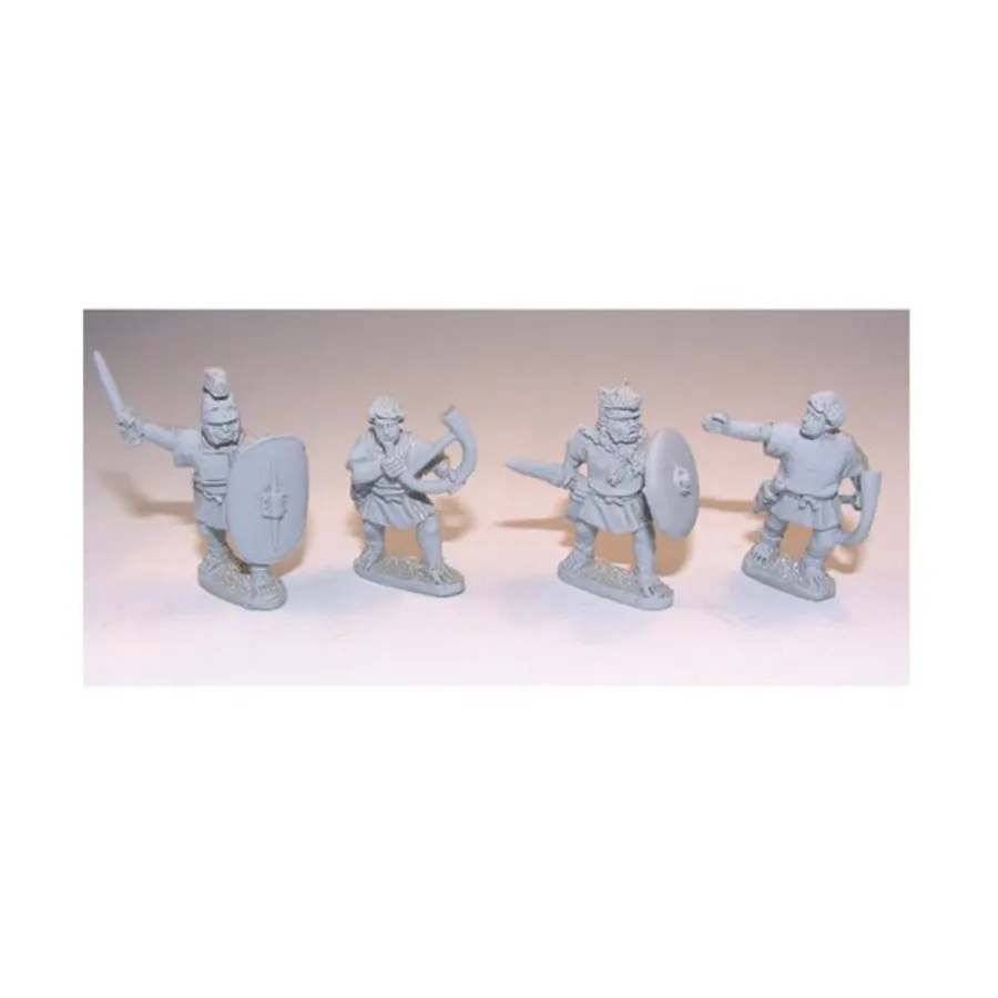 

Республиканское римское командование легкой пехоты, Historical Miniatures - Ancient - Romans (28mm) (Crusader Miniatures)