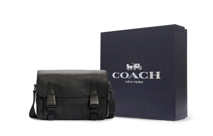 

COACH Кожаная сумка для ноутбука через плечо