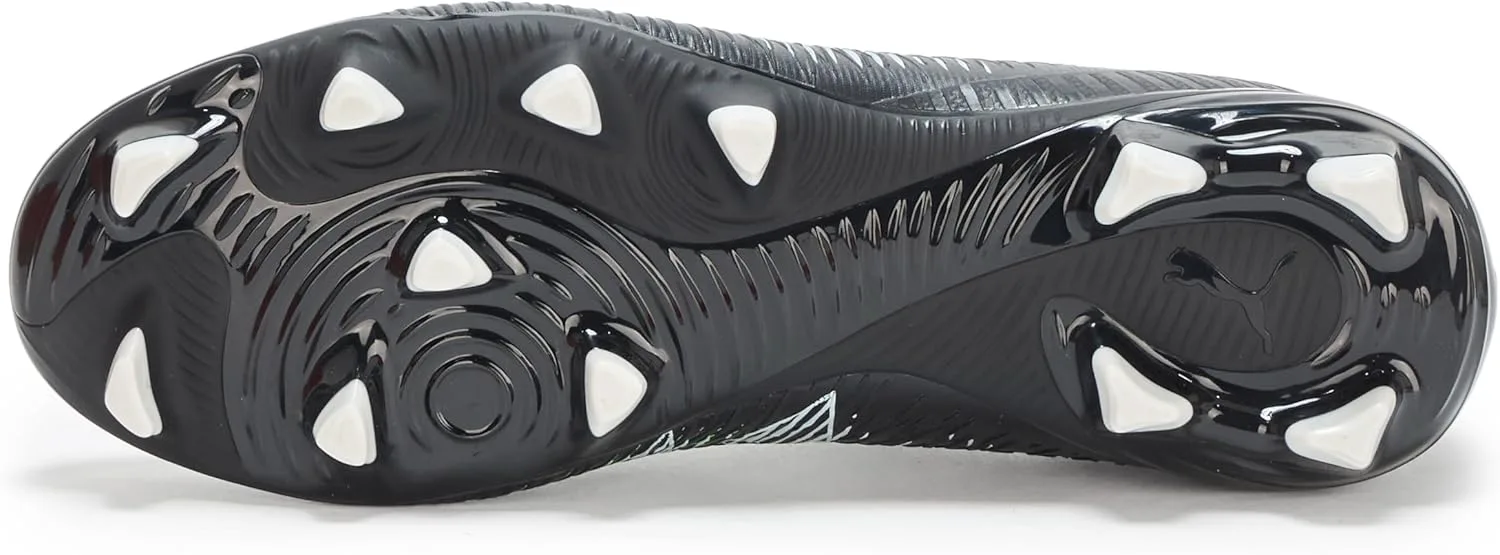 Футбольные бутсы Puma Men's Future 8 Play для твердого и искусственного покрытия, черный/светло-серый/зеленый — фото 4