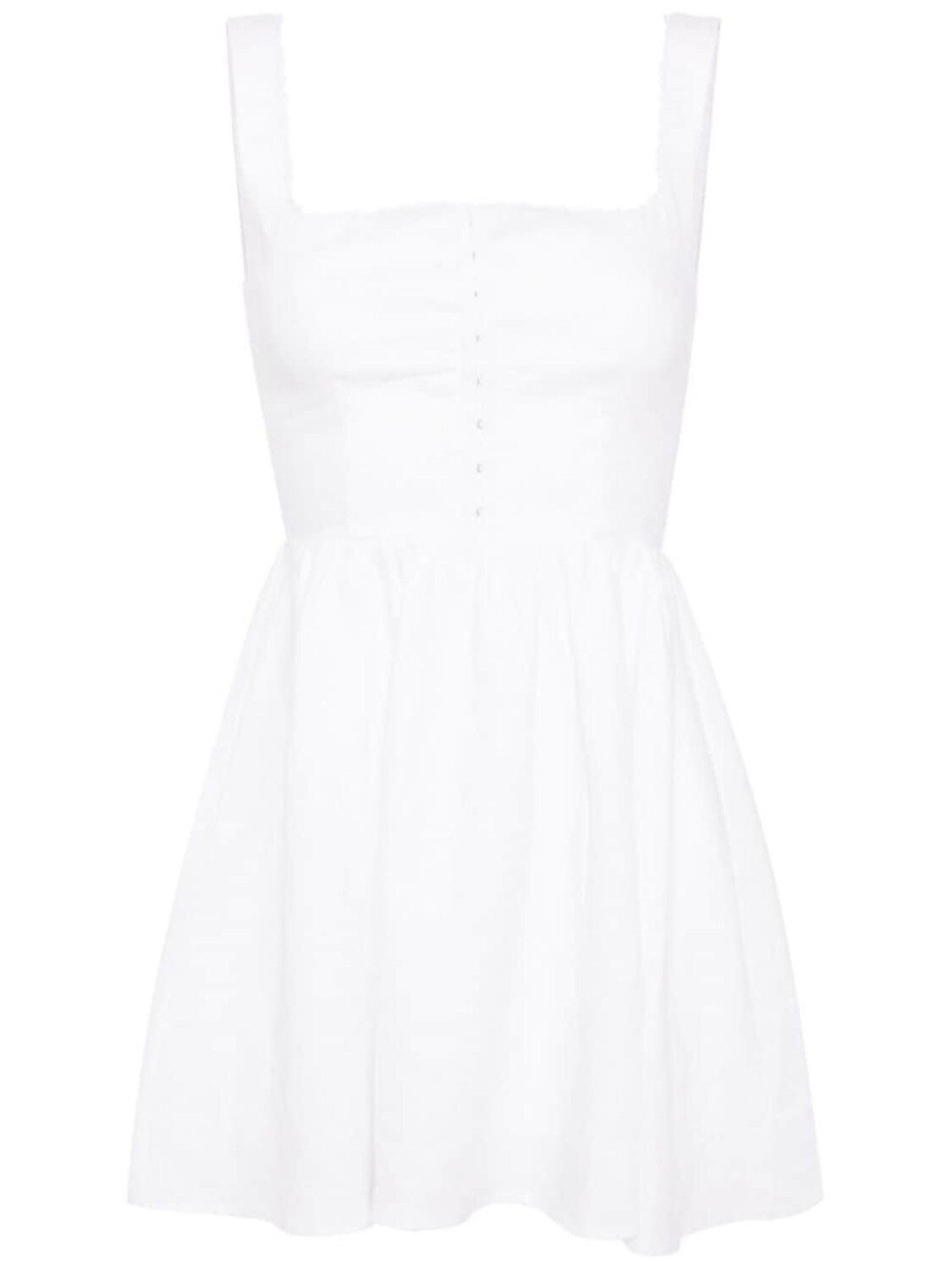

Reformation льняное платье Sheri, белый