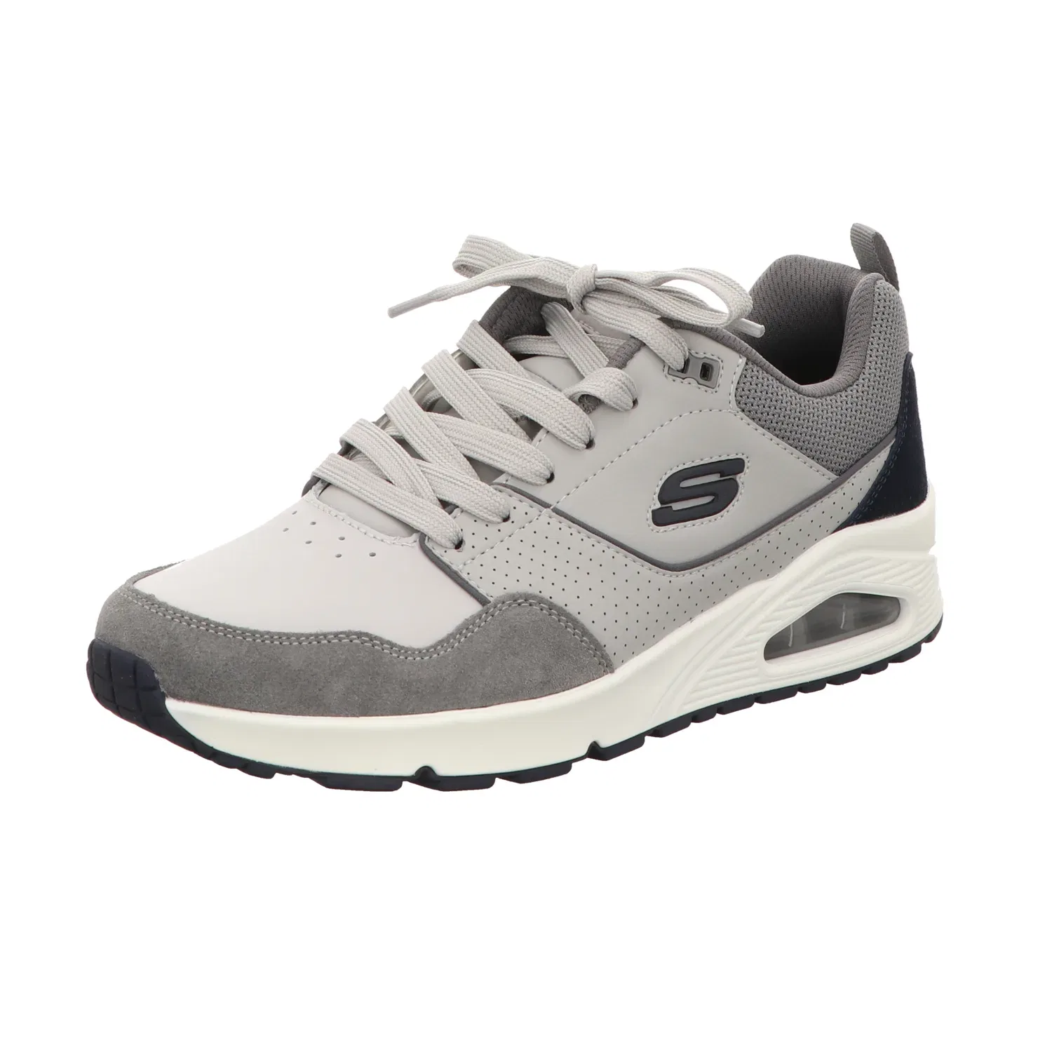 Кроссовки низкие шнурованные Skechers, серый
