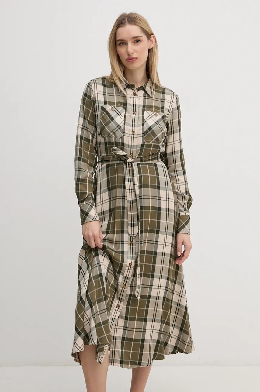 

Платье Барбур Barbour, зеленый