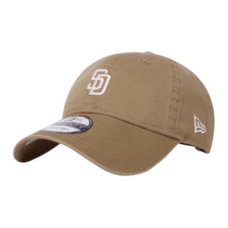 

New Era Хлопковая бейсболка унисекс цвета хаки, Khaki