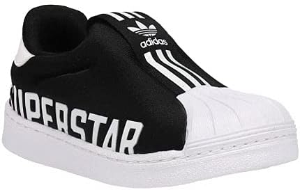 Кроссовки adidas Superstar 360 X для маленьких мальчиков, белый/черный