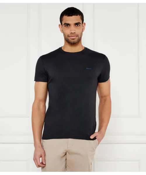 

Футболка Slim fit Gant, черный