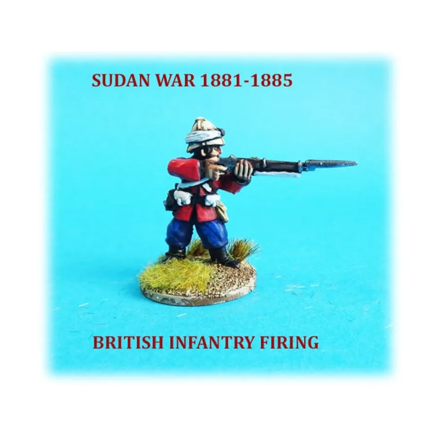 

Британская пехотная огневая часть, Sudan War 1881-1885 (28mm)
