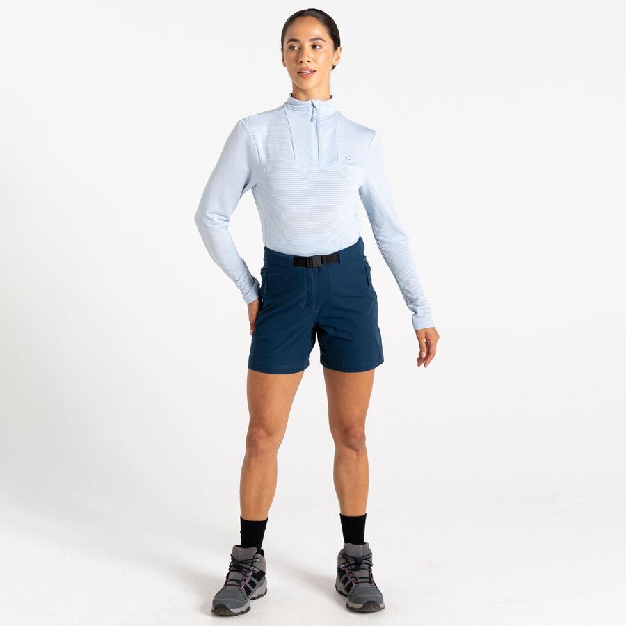 

DARE 2B Женские шорты Melodic Pro Short, регулируемый пояс, боковые карманы, чёрные