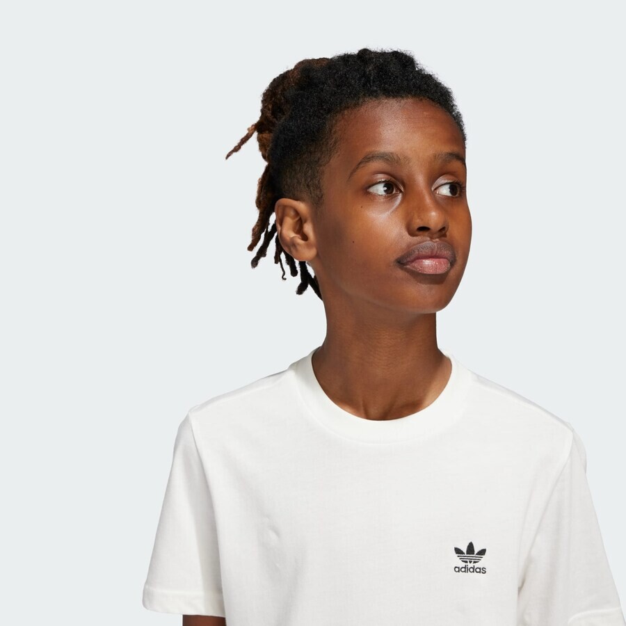 Футболка ADIDAS ORIGINALS Shirt Trefoil Essentials, белый — фото 3