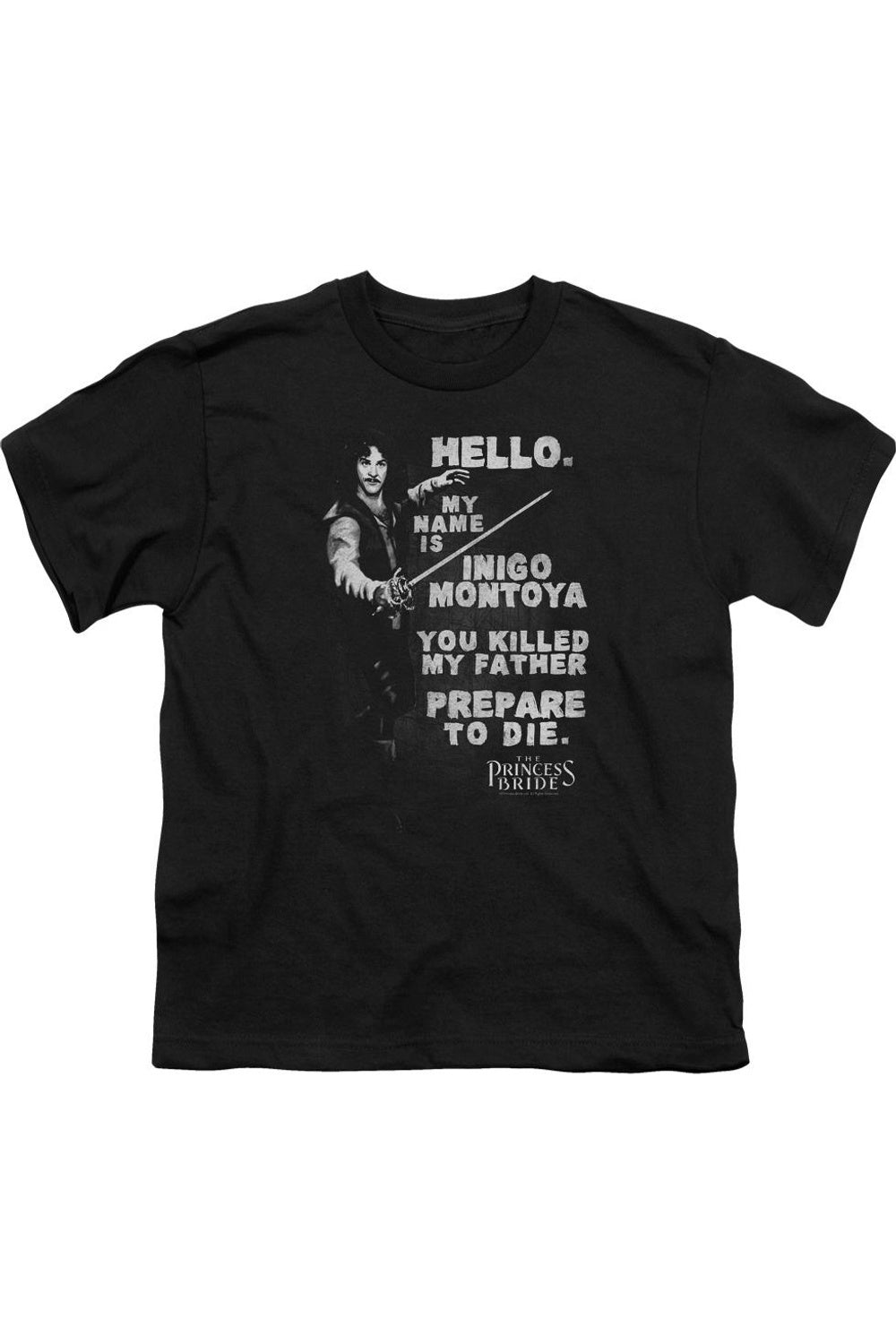 

Футболка с коротким рукавом "Принцесса-невеста" Hello Again для детей Gildan, черный