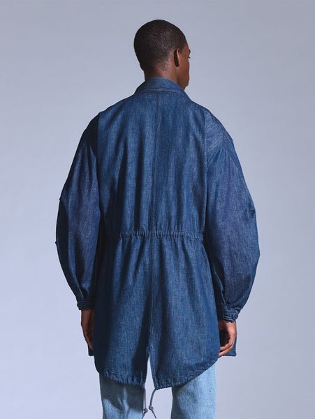 Куртка-парка BLUETAB(TM) «Рыбий хвост» Levi'S, Medium Indigo - Flat Finish — фото 2
