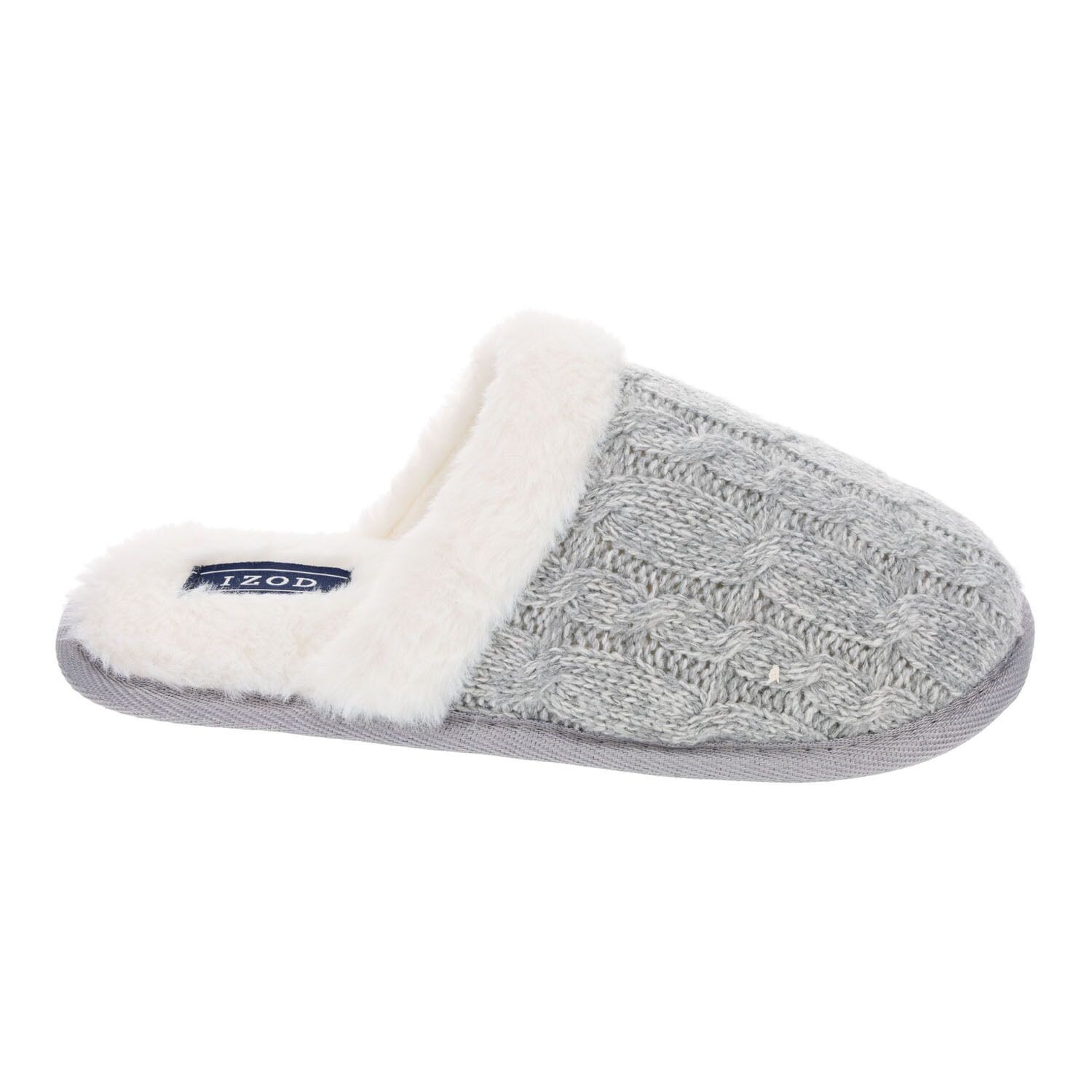 

IZOD Женские тапочки косой вязки IZOD, розовый