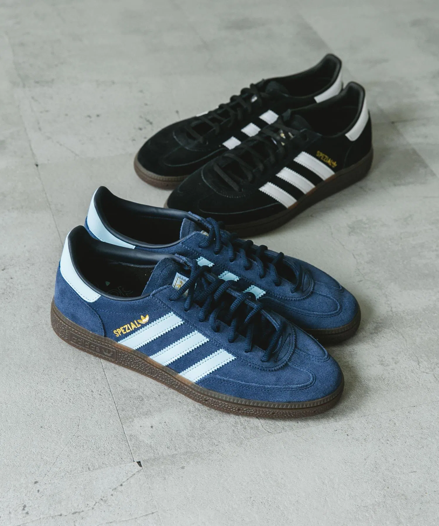 Мужские кроссовки adidas HANDBALL SPEZIAL синие — фото 2