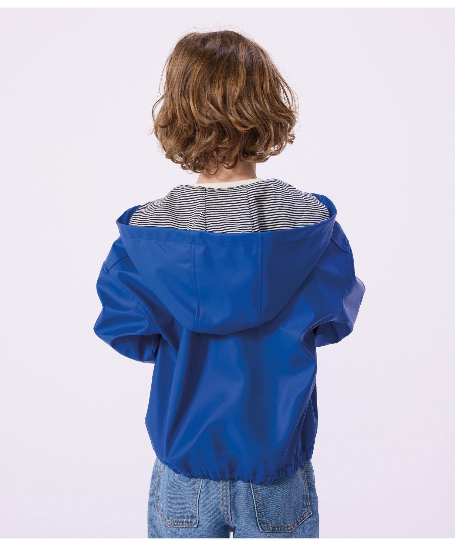 Парка Детский блузон Petit Bateau, blue — фото 3