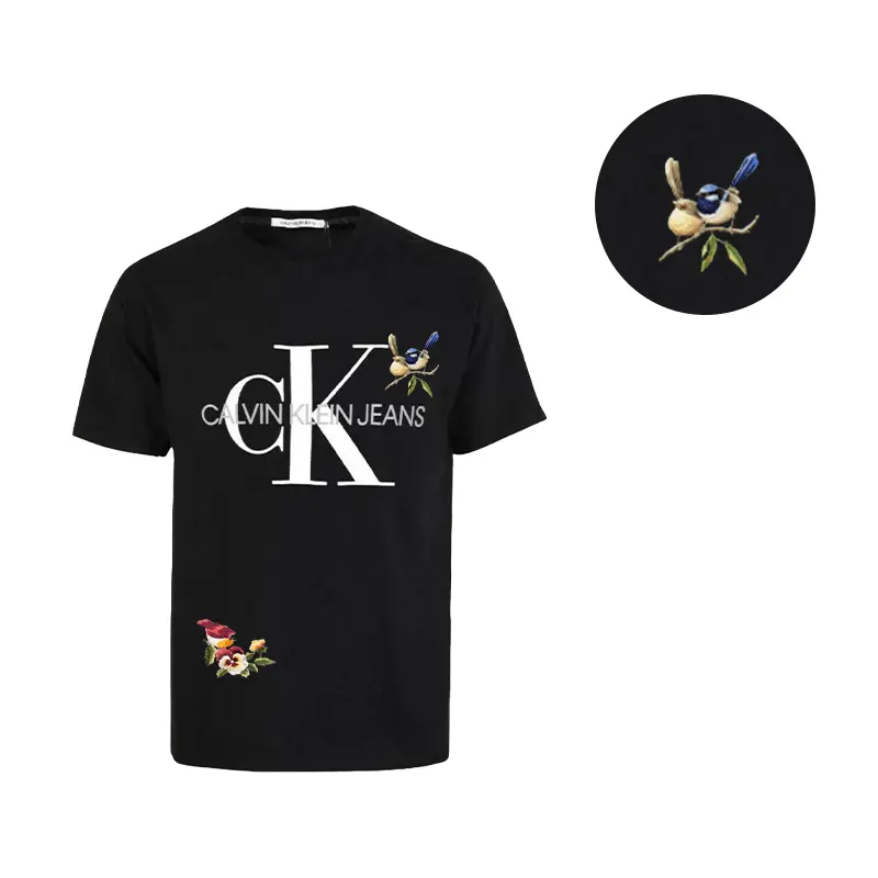 Calvin Klein Минималистичная футболка Unisex Black — фото 2