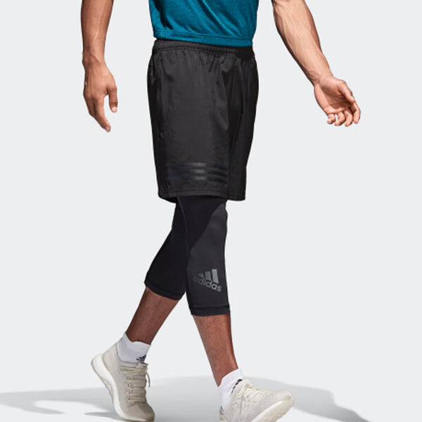 Шорты 4krft sho cc wv тренировочные спортивные шорты мужские Adidas, черный — фото 3