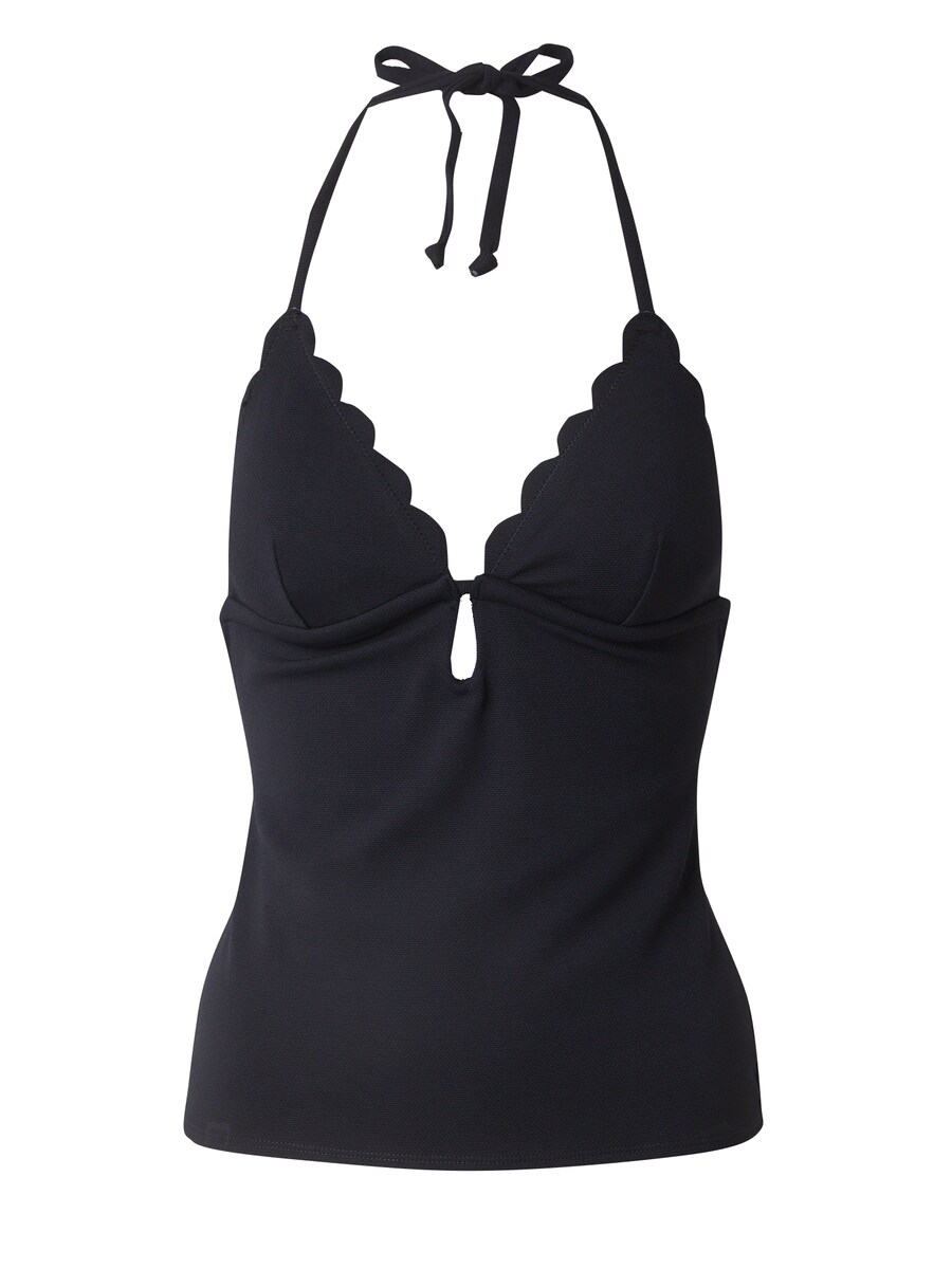 

Треугольный топ танкини Hunkemöller, черный