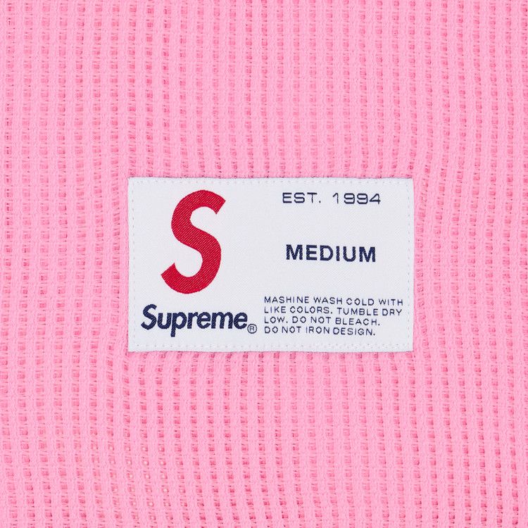 Топ Supreme Polartec Mesh Long-Sleeve Football Top, Pink — фото 2