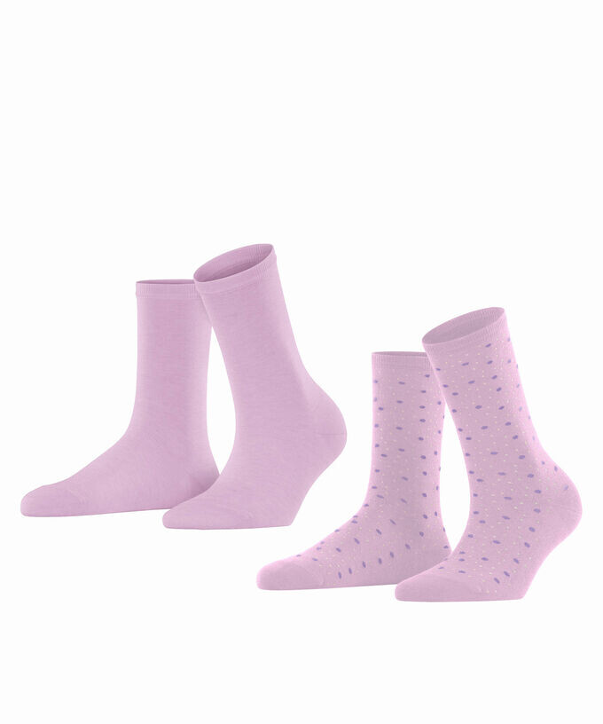 

Носки игривые в горошек, 2 пары Esprit, розовый