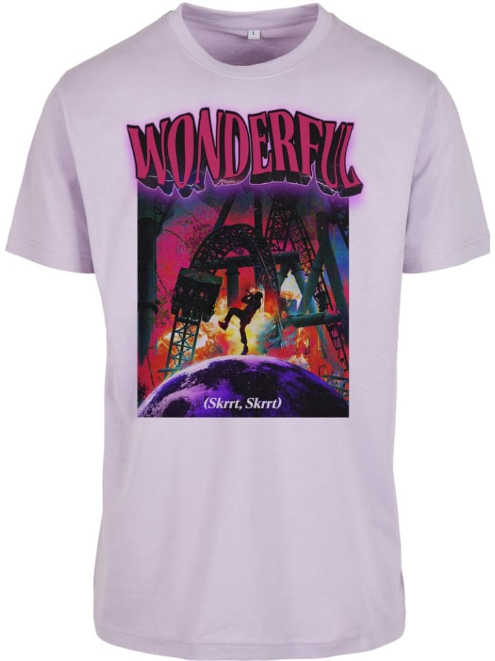 

Футболка Mister Tee, фиолетовый