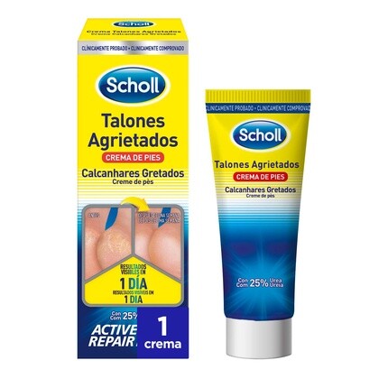 

Крем от потрескавшихся пяток Active Repair K+ 60 мл, Scholl