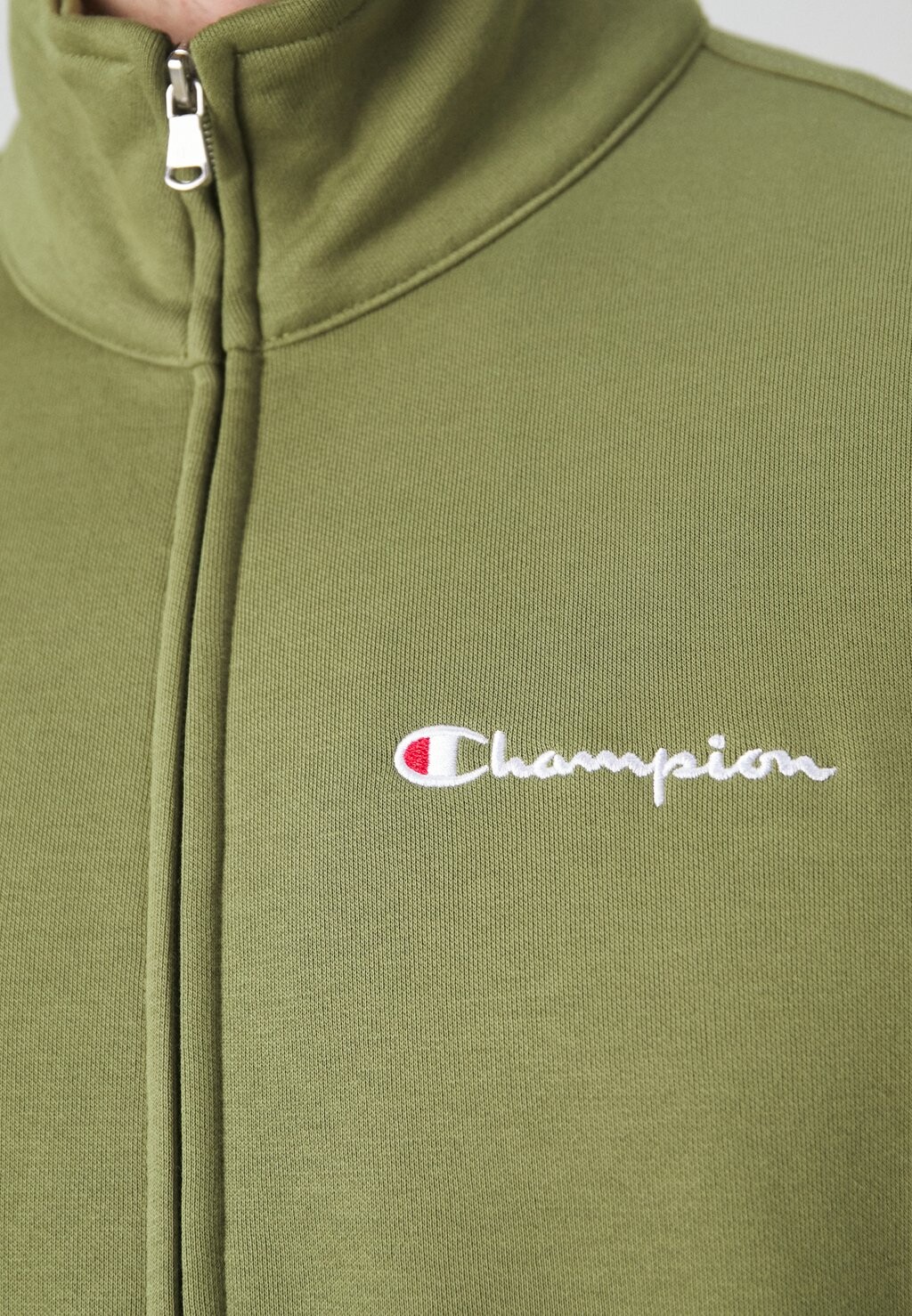 

Толстовка на молнии ICONS FULL ZIP COLLAR Champion, оливковый