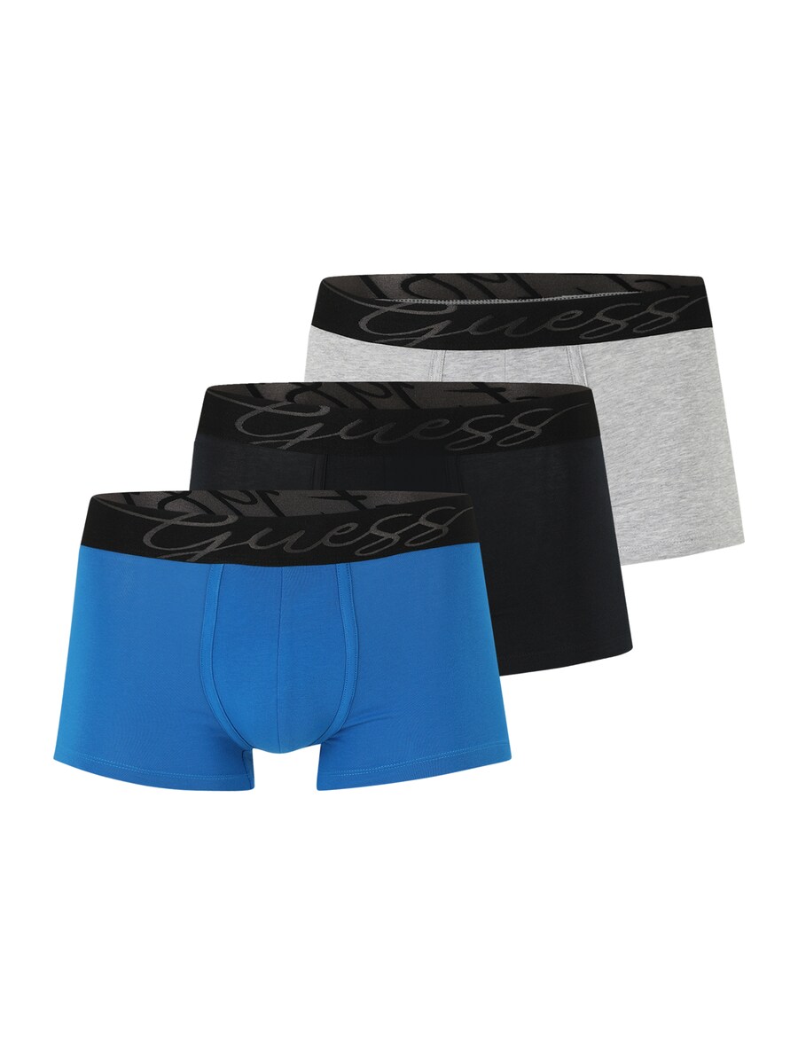 

Боксеры GUESS JOE, цвет Blue/mottled grey/Black