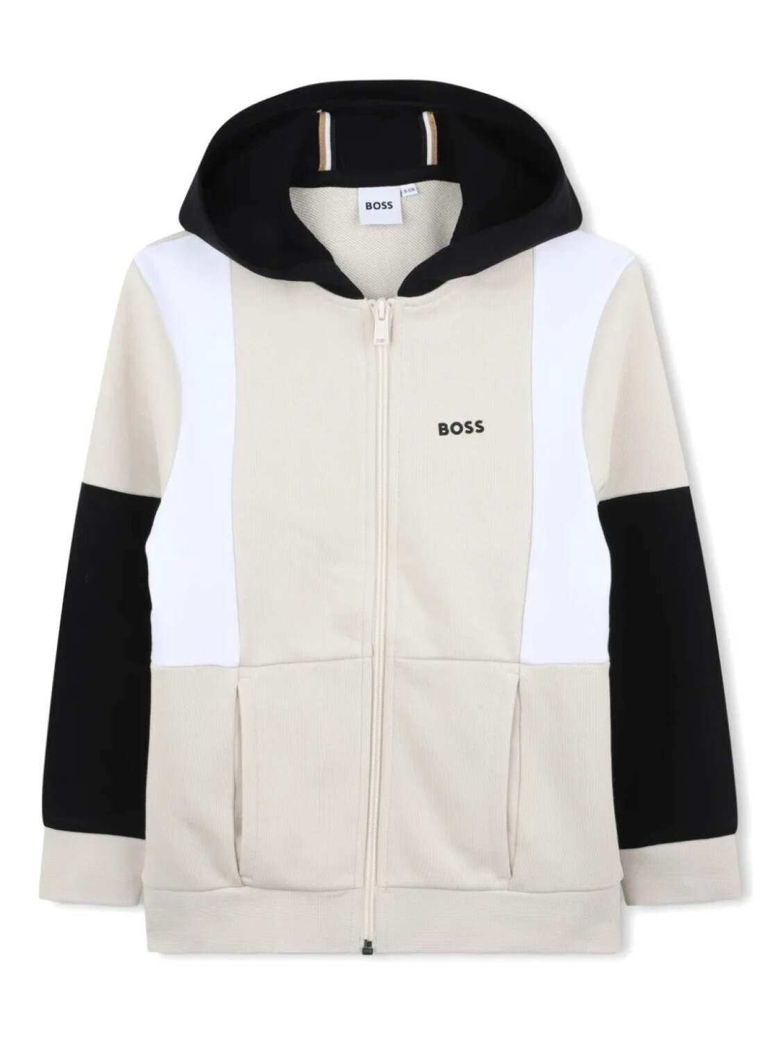 

BOSS Kidswear спортивный костюм в стиле колор-блок, нейтральный