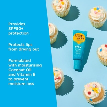 Bondi Sands Бальзам для губ Spf 50+ Увлажняющий бальзам для губ Sweet Vanilla с SPF 50 10 г — фото 3