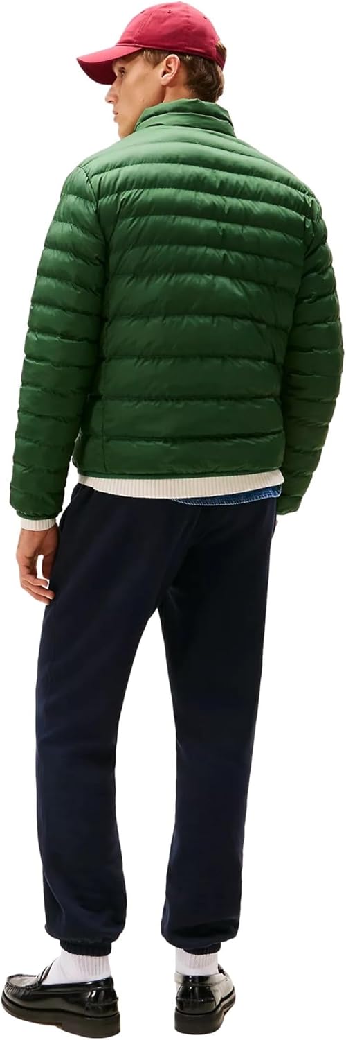 Мужская утепленная пуховая куртка TOMMY HILFIGER с возможностью упаковки, Deep Evergreen — фото 4