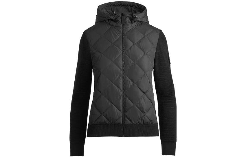 

HyBridge Стеганый Трикотажный Худи Canada Goose, Черный