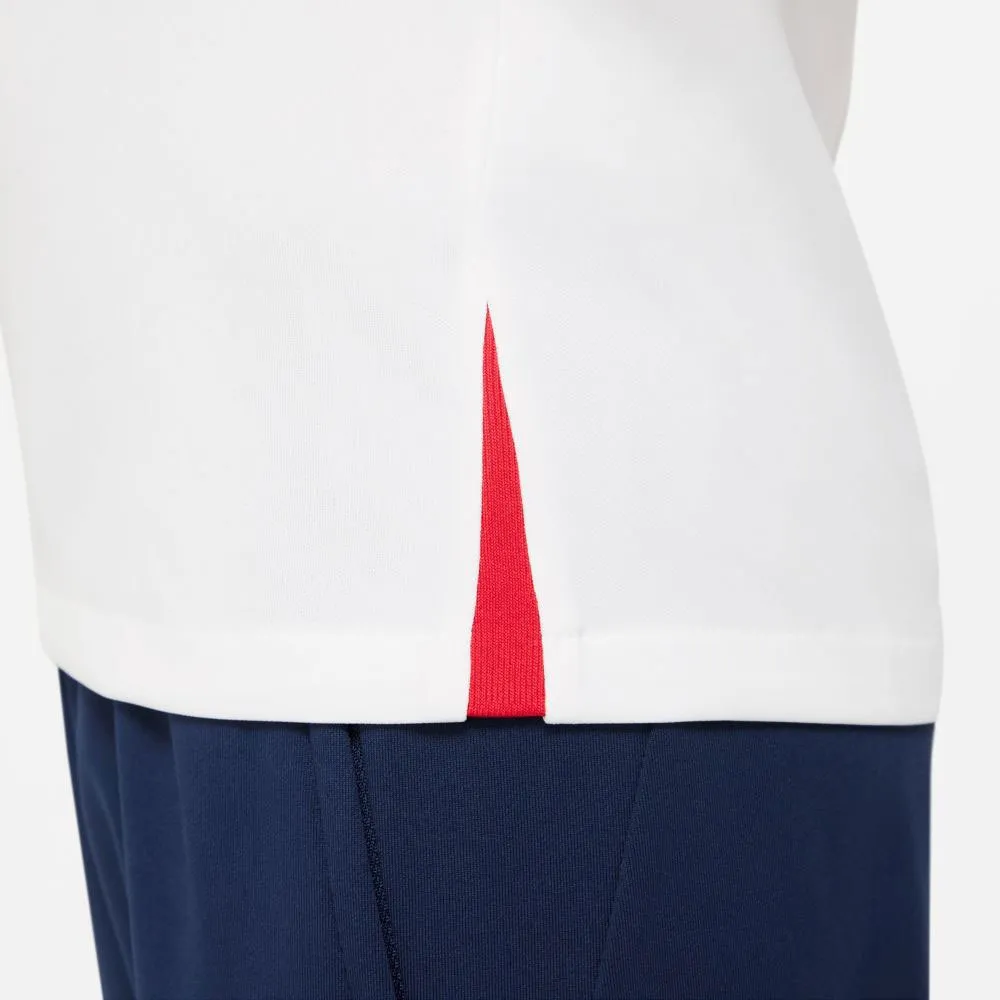 Футболка с коротким рукавом Nike PSG 22/23 Dri Fit Strike junior, белый — фото 4